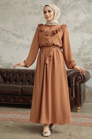  Sunuff Colored Long Sleeve Dress 616TB - 2