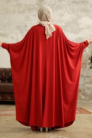  Terra Cotta Hijab Dress 5867KRMT - 3