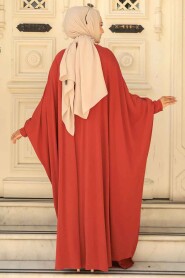  Terra Cotta Hijab Dress 5867KRMT - 3