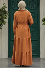  Terra Cotta Hijab For Women Dress 5849KRMT - 3