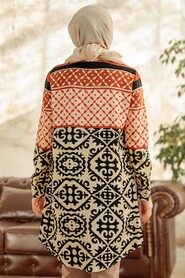  Terra Cotta Hijab Tunic 11614KRMT - 3