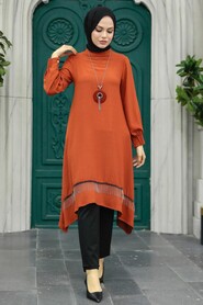  Terra Cotta Modest Tunic 2434KRMT - 1