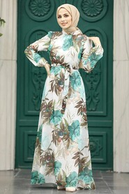  Turquoise High Quality Dress 27932TR - 2