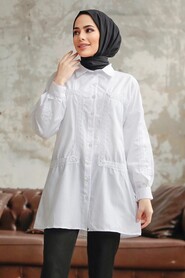  White Women Shirt 1090B - 1