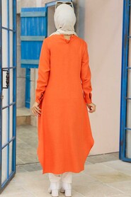 Orange Hijab Tunic 24497T - 4