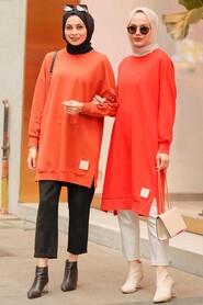 Orange Hijab Tunic 30645T - 5