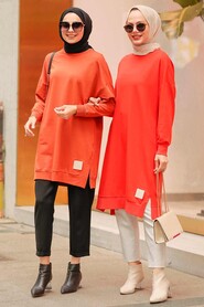 Orange Hijab Tunic 30645T - 4