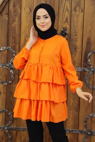 Orange Hijab Tunic 3798T - 1