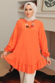 Orange Hijab Tunic 4114T - 1