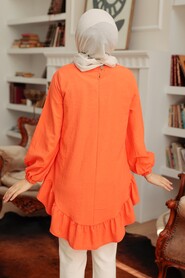 Orange Hijab Tunic 4114T - 2