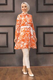 Orange Hijab Tunic 5618T - 1