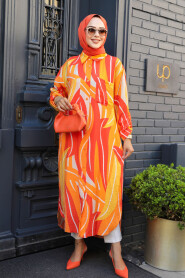 Orange Modest Tunic 10330T - 1