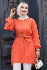 Orange Women Tunic 41233T - 2