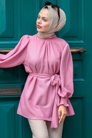 Pink Hijab Tunic 1065P - 1