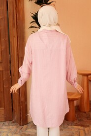 Pink Hijab Tunic 5717P - 3