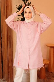 Pink Hijab Tunic 5717P - 2