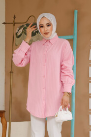 Pink Modest Top 30702P 