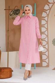 Pink Modest Top 70381P - 2