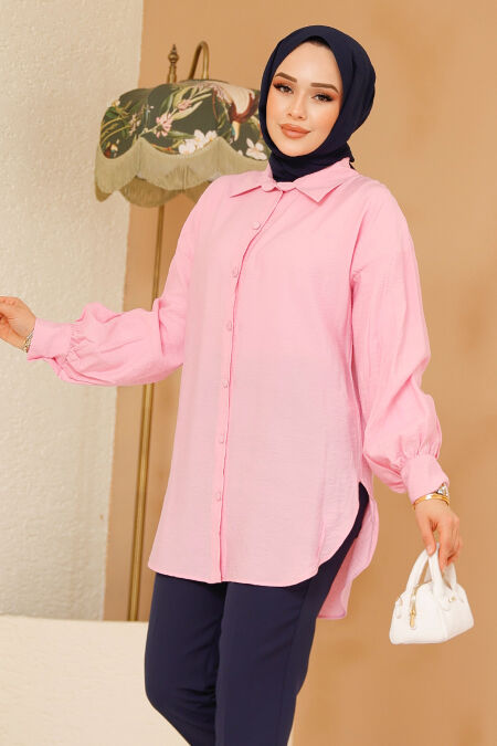 Pink Modest Tunic 10059P - NEVA STYLE