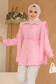 Pink Modest Tunic 10131P - 1