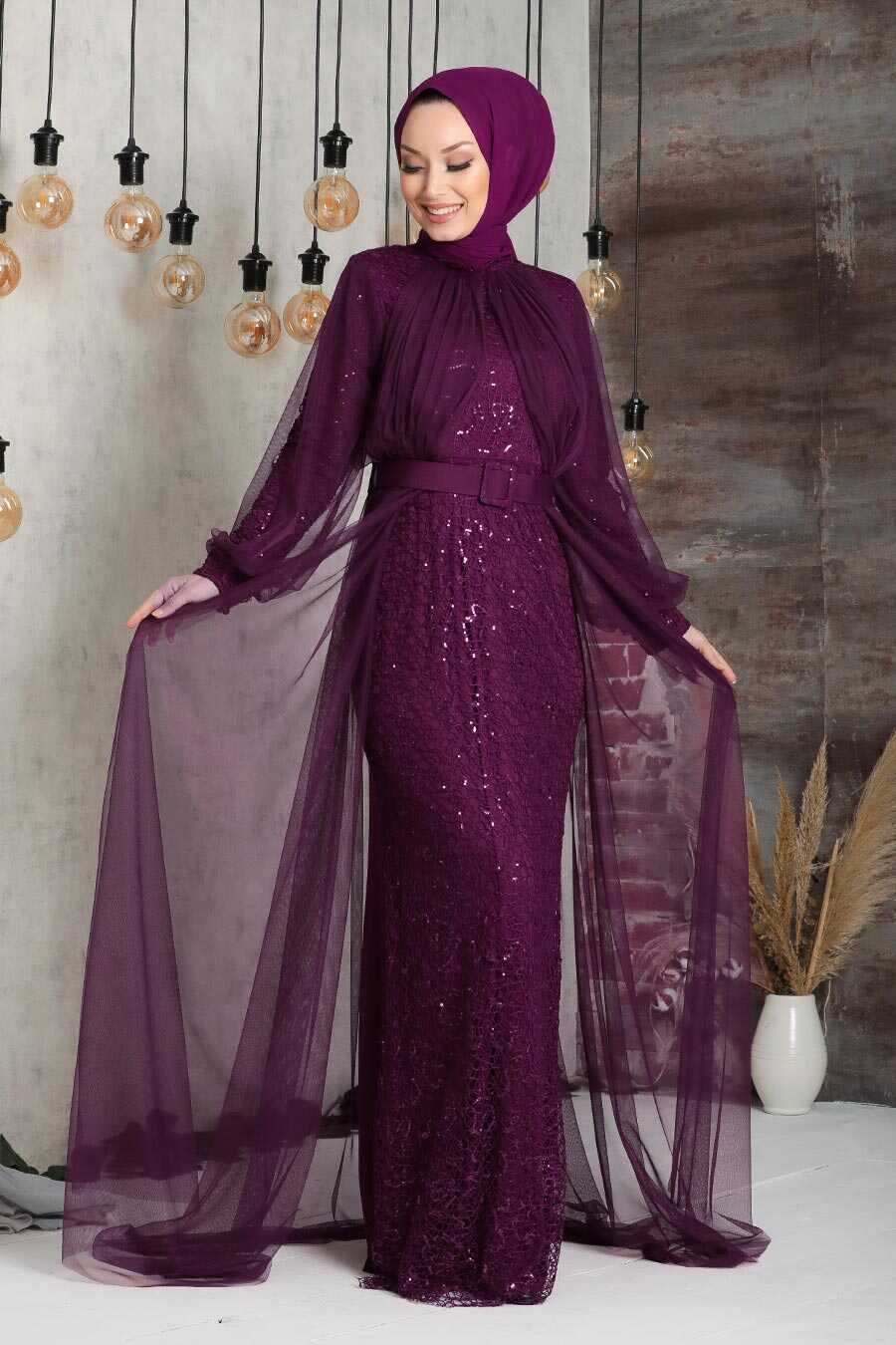 plum color dress