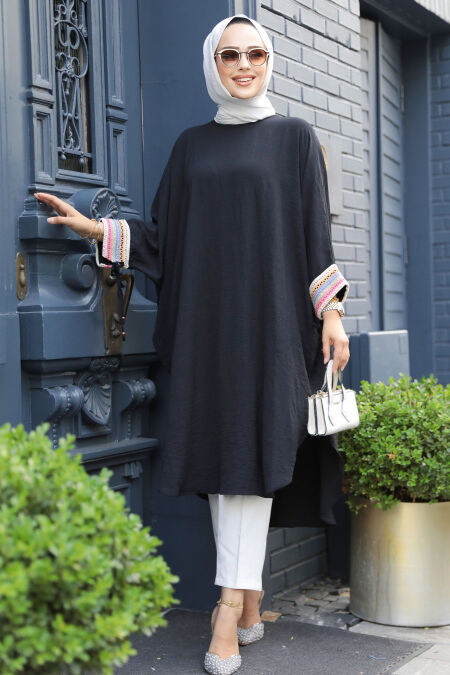 Modest Black Top 170015S - NEVA STYLE