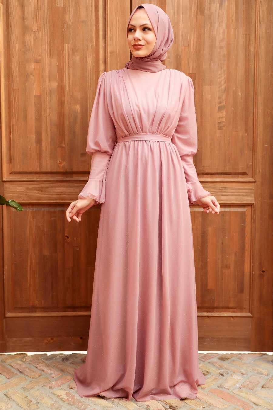 bridesmaid hijab pink