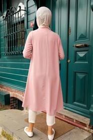 Powder Pink Hijab Tunic 2097PD - 2