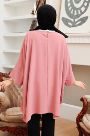 Powder Pink Hijab Tunic 40760PD - 2
