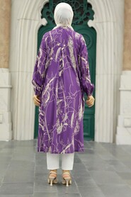 Purple Hijab Tunic 52281MOR - 3