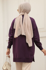 Purple Modest Tunic 30644MOR - 3