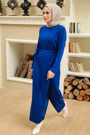 Sax Blue Hijab Overalls 5807SX - 4