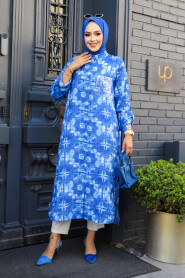 Sax Blue Modest Top 10539SX - 2