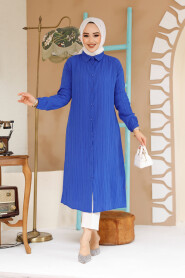 Sax Blue Modest Top 70381SX 