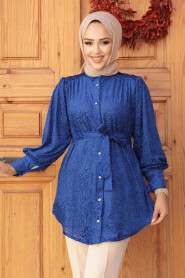 Sax Blue Modest Top 92671SX - 1