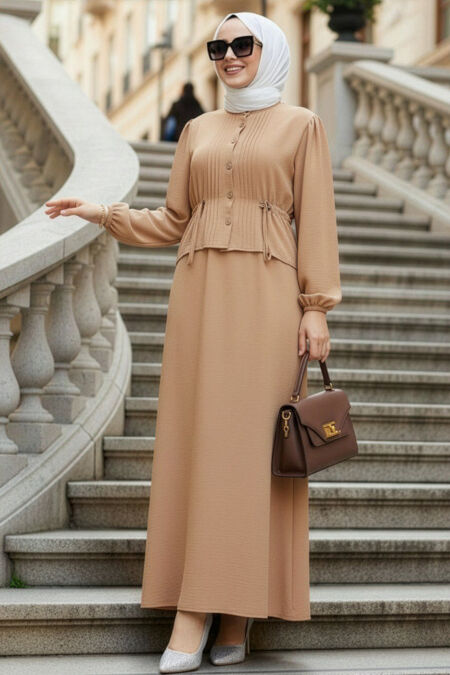 Skirted Mink Modest Two-Piece Set 20239V - 