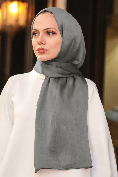 Smoke Color Hijab Shawl 4990FU - NEVA STYLE