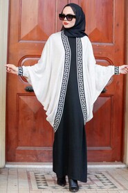 Stone Hijab Knitwear Suit Dress 30920TAS - 1