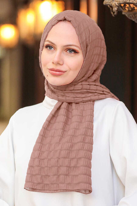Stone Hijab Shawl 51051TAS - NEVA STYLE