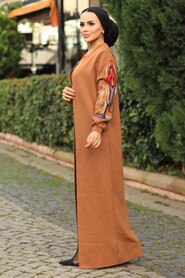 Sunuff Colored Hijab Dual Suit Dress 2200TB - 2