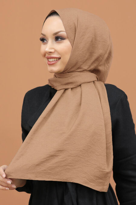 Sunuff Colored Hijab Shawl 5077TB - NEVA STYLE