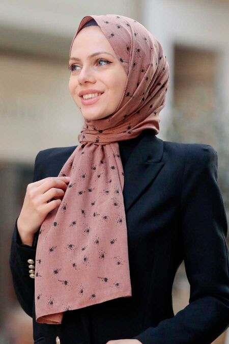 Sunuff Colored Hijab Shawl 5096TB - NEVA STYLE