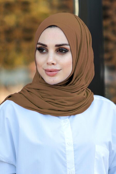 Sunuff Colored Hijab Shawl 7528TB - NEVA STYLE