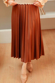 Sunuff Colored Hijab Skirt 4892TB - 1