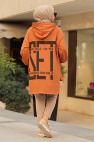 Sunuff Colored Hijab Sweatshirt 683TB - 2