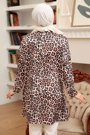 Sunuff Colored Hijab Tunic 10461TB - 3