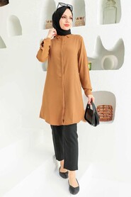 Sunuff Colored Hijab Tunic 1147TB - 1