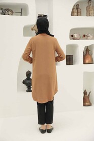 Sunuff Colored Hijab Tunic 1147TB - 2