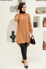 Sunuff Colored Hijab Tunic 1150TB - 1