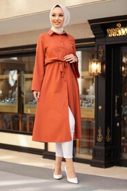 Sunuff Colored Hijab Tunic 5607TB - 1
